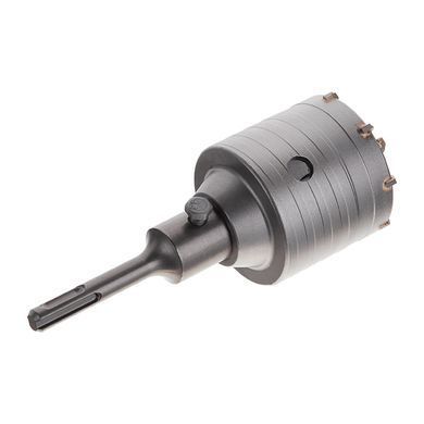 Свердло корончасте по бетону 65мм + Перехідник SDS Plus 100мм INTERTOOL SD-7065