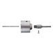 Свердло корончасте по бетону 80мм + Перехідник SDS Plus 100мм INTERTOOL SD-7080