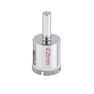 Коронка трубчаста по склу та кераміці 26 мм INTERTOOL SD-0357