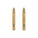 Комплект викруткових насадок PH2 1/4", 50 мм, Titanium, S2, уп. 2 од., STORM INTERTOOL VT-0233