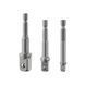 Набір перехідник з Hex 1/4" на квадрат 1/4", 3/8", 1/2" під шурупокрут, CR-V INTERTOOL VT-0235