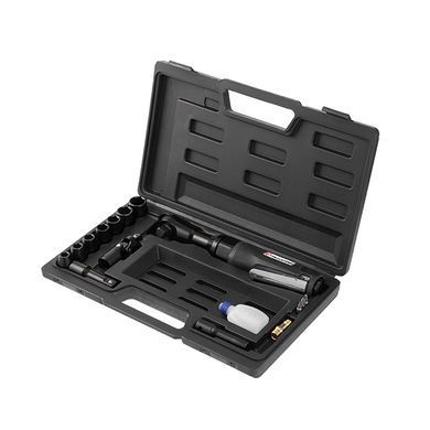 Гайковерт кутовий у кейсі + набір головок 1/2" INTERTOOL PT-1110