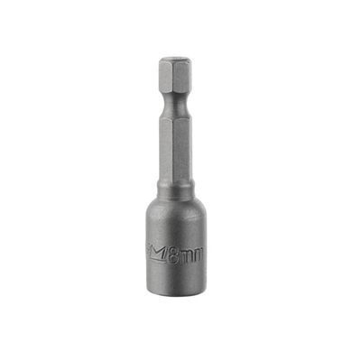 Насадка торцева H8 1/4" * 45 мм, під шурупокрут, CR-V INTERTOOL VT-0236