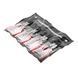 Набiр щипців для зняття й установки стопорних кілець 150мм (4 шт)