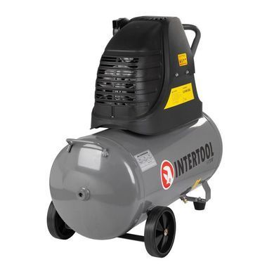 Компресор 50л, 1.5 кВт, 220 В, 8 aтм, 206 л/хв. INTERTOOL PT-0003