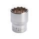 Головка 12 гр. 1/2", 22 мм INTERTOOL ET-0222