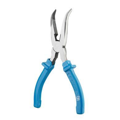 Довгогубці вигнуті 180 мм INTERTOOL HT-0125