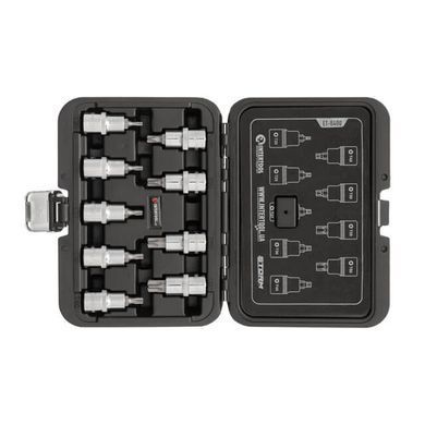 Набір біт TORX 1/2 "T20-T60, 55мм, S2, STORM