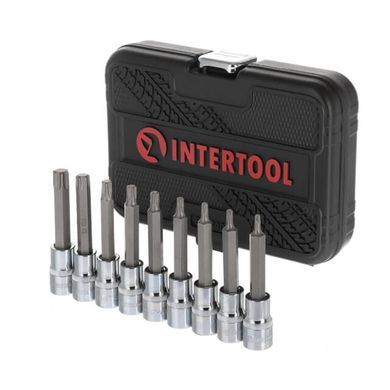 Набір біт TORX 1/2 "T20-T60, 100мм, S2, STORM
