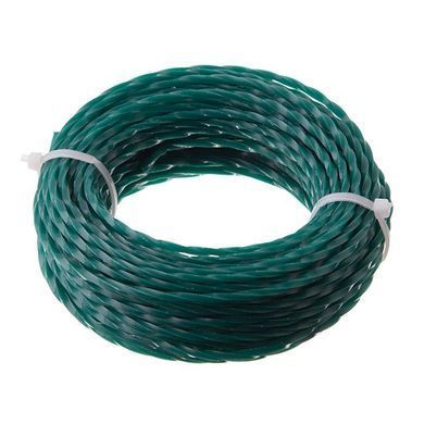 Лiска для тримера "квадрат" кручена, 2.7 мм x 15 м INTERTOOL DT-2324