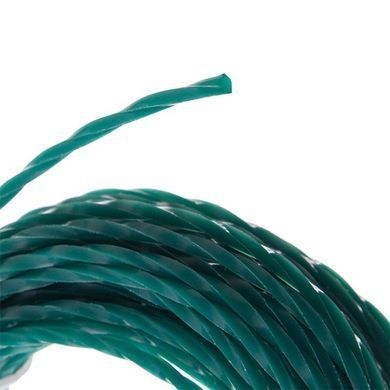 Лiска для тримера "квадрат" кручена, 2.7 мм x 15 м INTERTOOL DT-2324