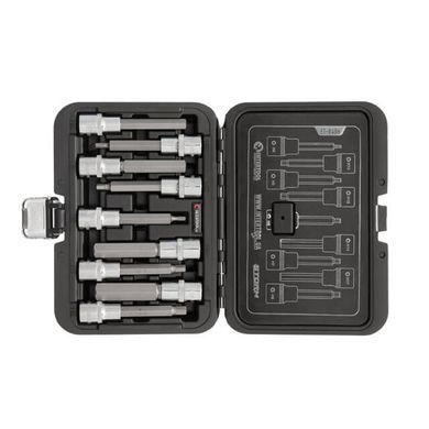 Набір біт HEX 1/2 "4-17, 100мм, S2, STORM