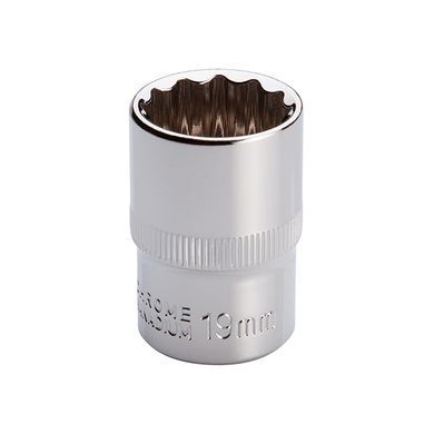 Головка 12гр., 1/2", 19мм