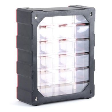 Органайзер 19" 475*380*160 мм, 18 відділень INTERTOOL BX-4019