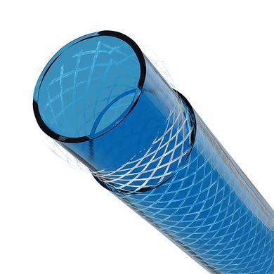 Шланг для води 3 шаровий, синій, 1/2", 20 м, армований, PVC INTERTOOL GE-4053