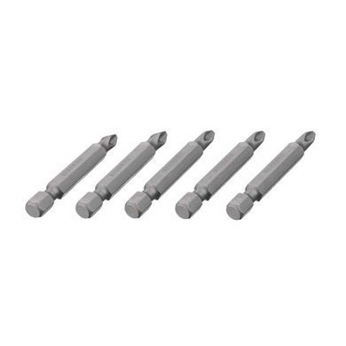 Комплект насадок викруткових PH2 1/4" * 50 мм, ACR, S2, уп. 5 од., STORM INTERTOOL VT-0202