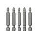 Комплект насадок викруткових PH2 1/4" * 50 мм, ACR, S2, уп. 5 од., STORM INTERTOOL VT-0202