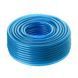 Шланг для води тришаровий, синій, 1/2", 50 м, армований, PVC INTERTOOL GE-4056